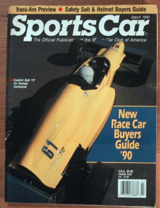 SPORTS CAR 1990 MAR - SPEC, SENNA, DORSEY, TERLINGNA